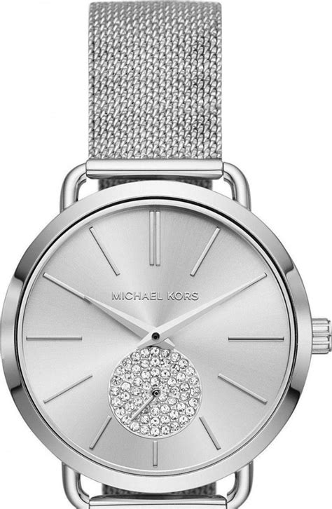 michael kors mk3843|Portia Mesh Silver.